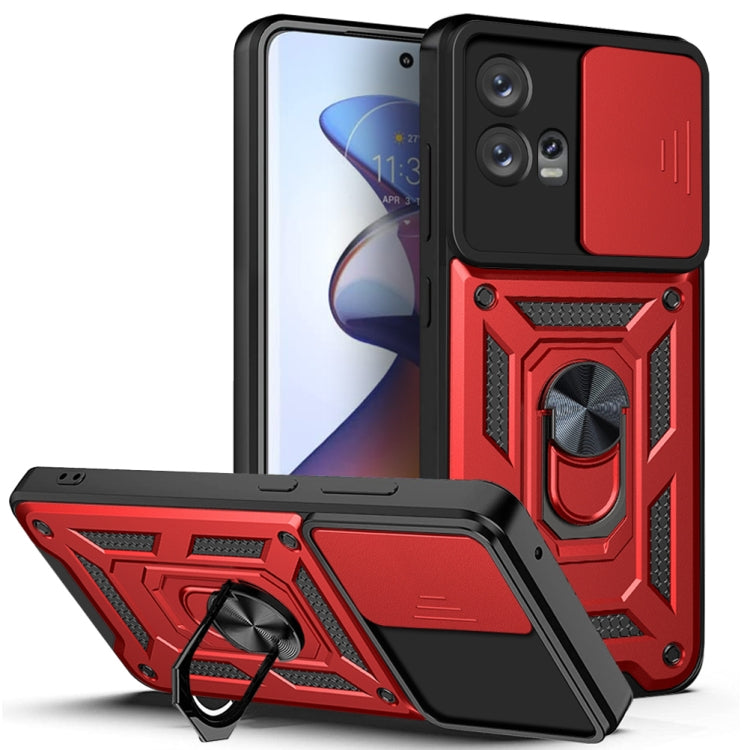 Sliding Camera Cover Design TPU+PC Phone Case