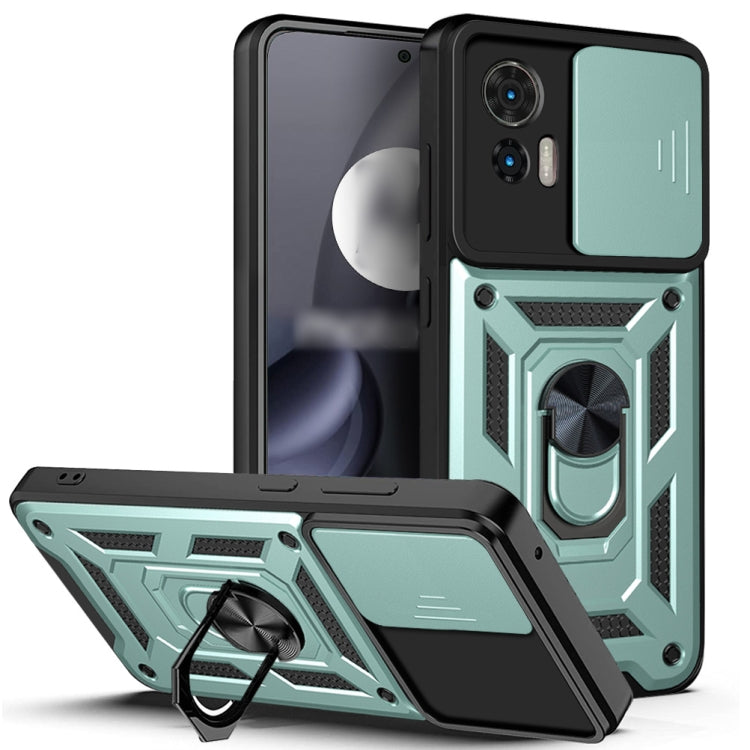 Sliding Camera Cover Design TPU+PC Phone Case