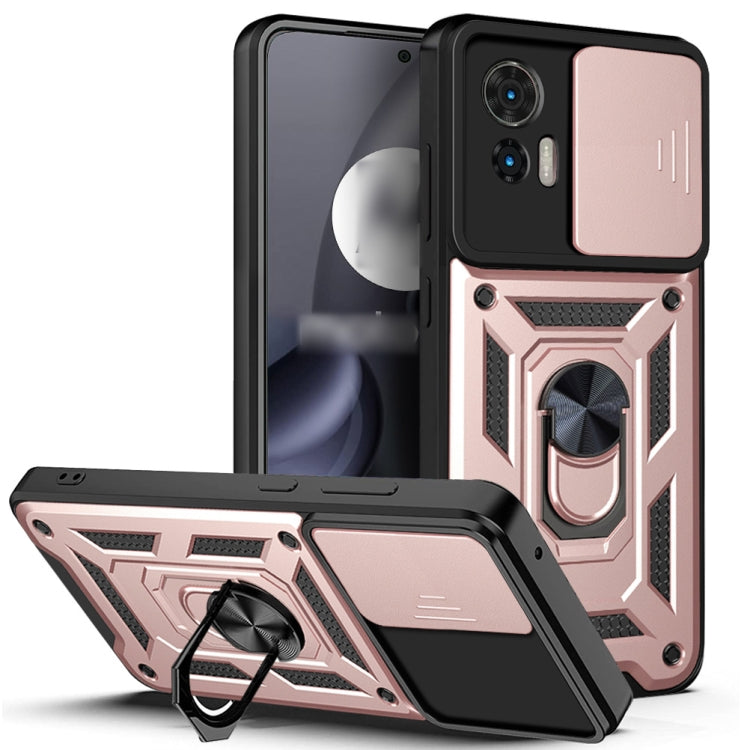 Sliding Camera Cover Design TPU+PC Phone Case