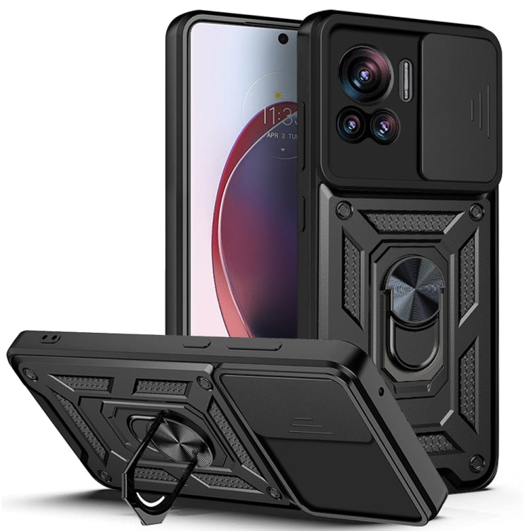 Sliding Camera Cover Design TPU+PC Phone Case