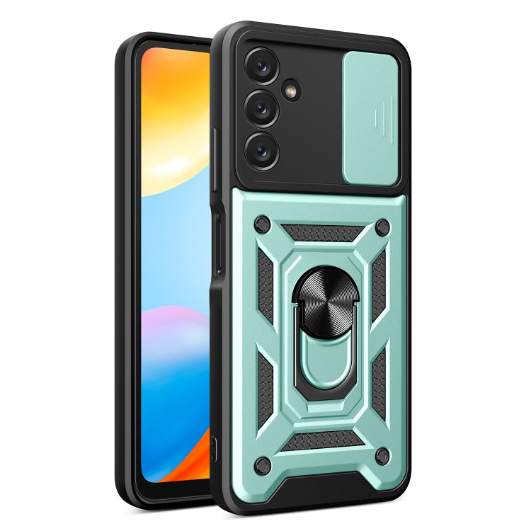 Sliding Camera Cover Design TPU+PC Phone Case