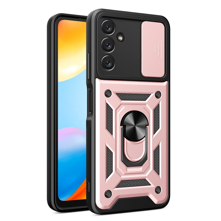 Sliding Camera Cover Design TPU+PC Phone Case