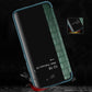 Crocodile Texture Window View Leather Phone Case