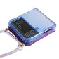 Gradient Color Shockproof Phone Case with Lanyard