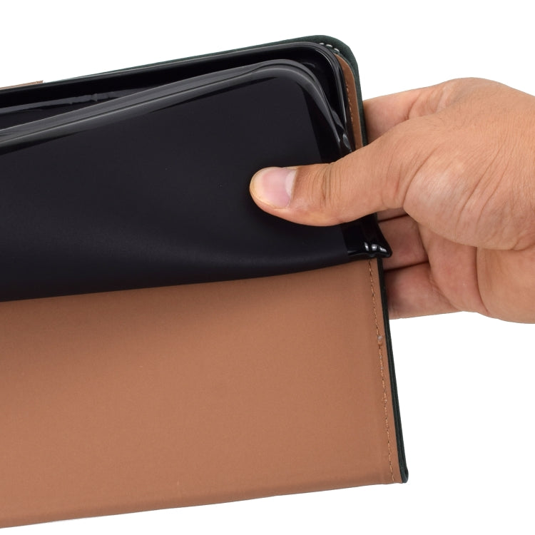 Sewing Thread Horizontal Solid Color Flat Leather Case with Sleep Function & Pen Cover & Anti Skid Strip & Card Slot & Holder, For Galaxy Tab S6 Lite