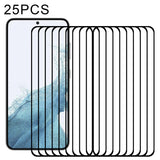 25pcs Full Glue Full Screen Tempered Glass Film