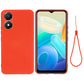Solid Color Liquid Silicone Dropproof Full Coverage Protective Case