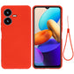 Solid Color Liquid Silicone Dropproof Full Coverage Protective Case