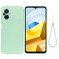 Solid Color Liquid Silicone Dropproof Full Coverage Protective Case