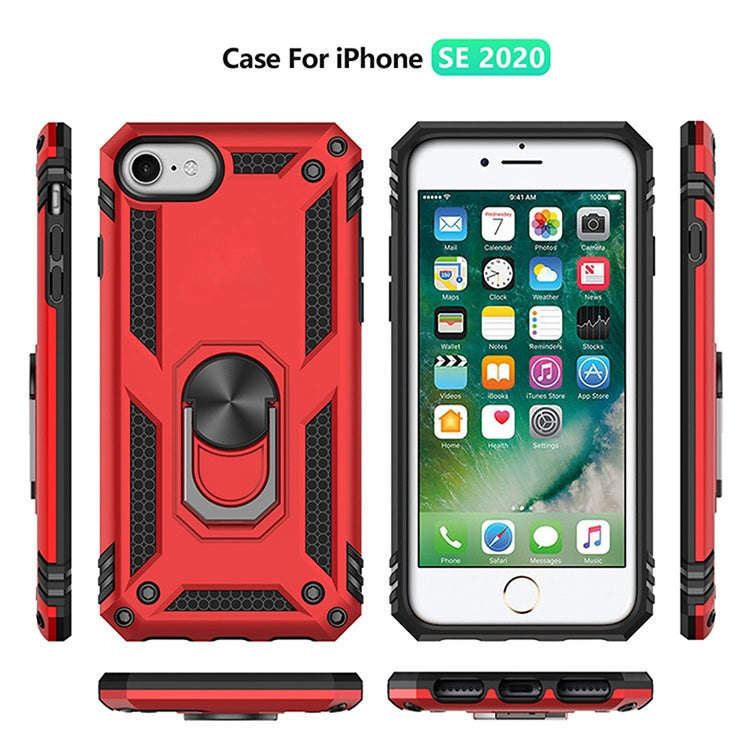 Shockproof TPU + PC Protective Case with 360 Degree Rotating Holder, For iPhone SE 2022 / SE 2020, For Galaxy A21, For Galaxy A11 EU, For Motorola Moto G Stylus, For LG K50S