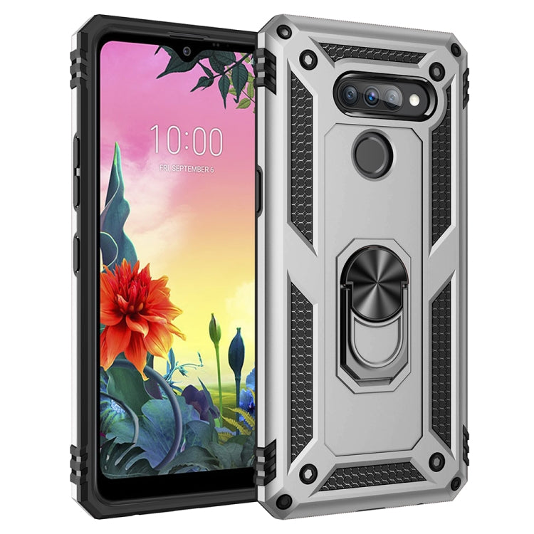 Shockproof TPU + PC Protective Case with 360 Degree Rotating Holder, For iPhone SE 2022 / SE 2020, For Galaxy A21, For Galaxy A11 EU, For Motorola Moto G Stylus, For LG K50S