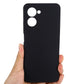 Solid Color Liquid Silicone Shockproof Full Coverage Phone Case