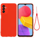 Solid Color Liquid Silicone Shockproof Full Coverage Phone Case