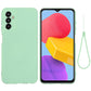 Solid Color Liquid Silicone Shockproof Full Coverage Phone Case