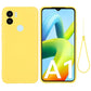 Solid Color Liquid Silicone Shockproof Full Coverage Phone Case