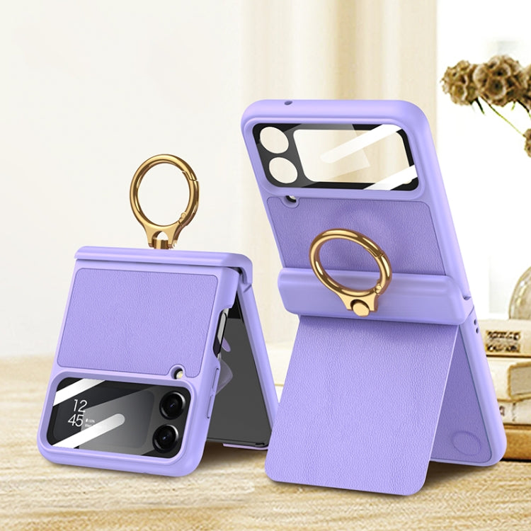 GKK Magnetic Fold Hinge Full Coverage Phone Case with Ring Holder