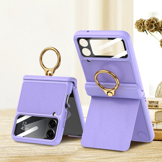 GKK Magnetic Fold Hinge Full Coverage Phone Case with Ring Holder