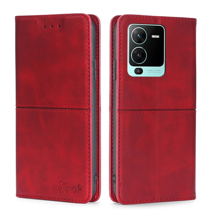 Cow Texture Magnetic Leather Phone Case