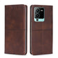 Cow Texture Magnetic Leather Phone Case
