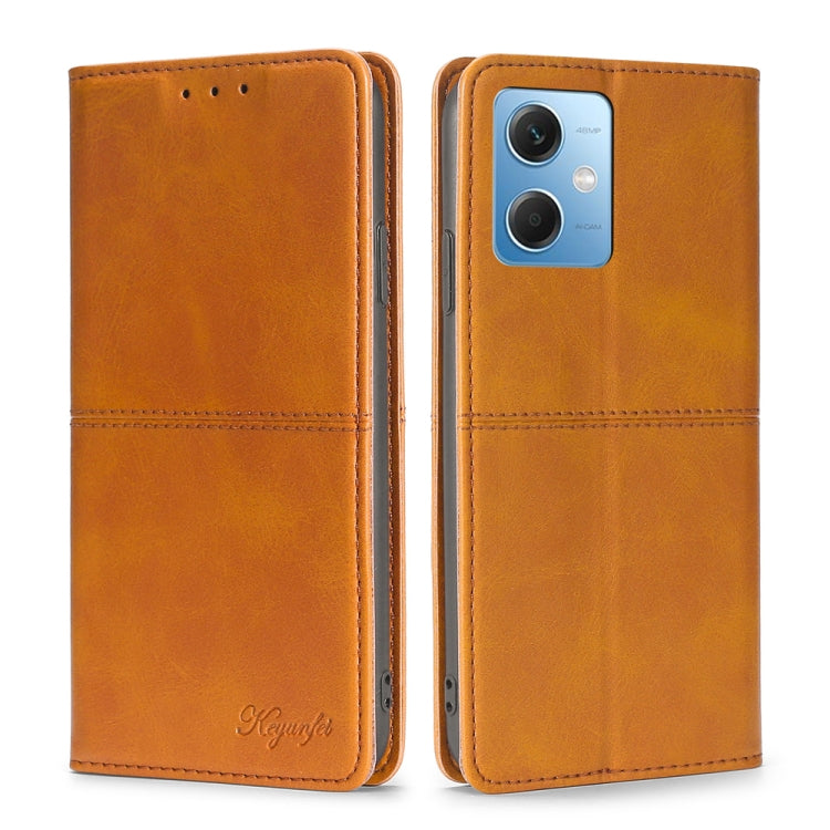 Cow Texture Magnetic Leather Phone Case