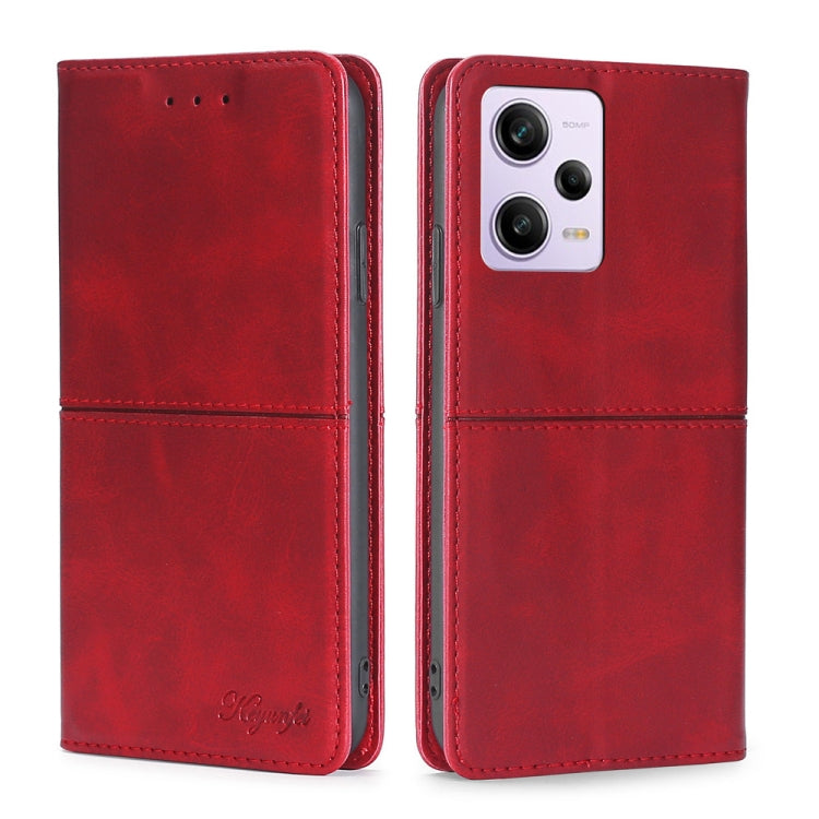 Cow Texture Magnetic Leather Phone Case