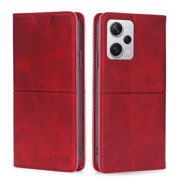 Cow Texture Magnetic Leather Phone Case