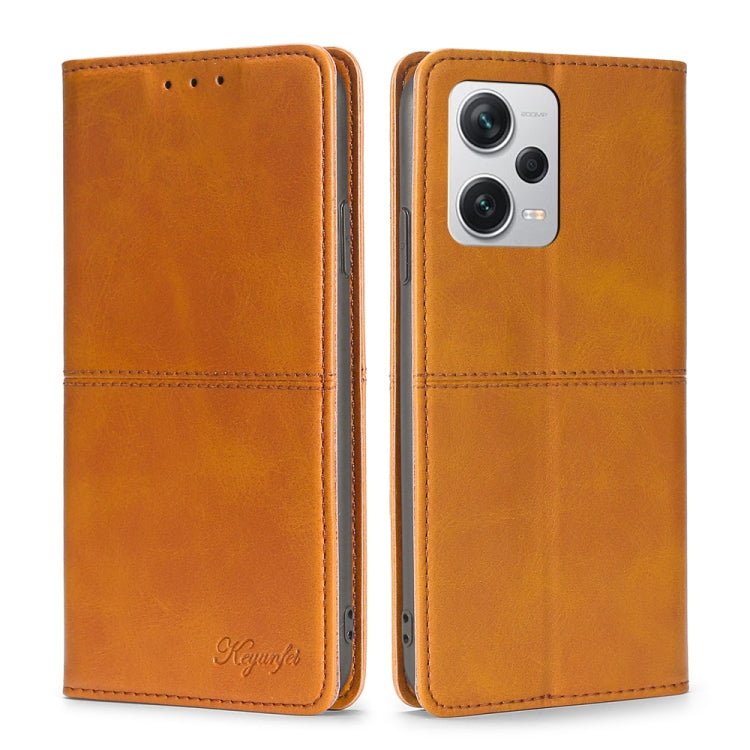 Cow Texture Magnetic Leather Phone Case