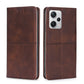 Cow Texture Magnetic Leather Phone Case