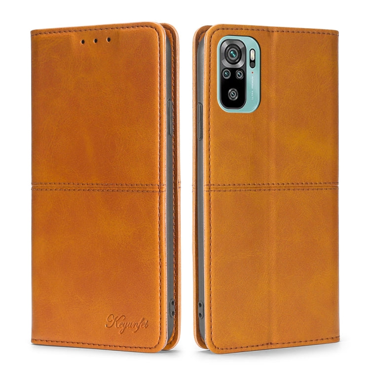 Cow Texture Magnetic Leather Phone Case