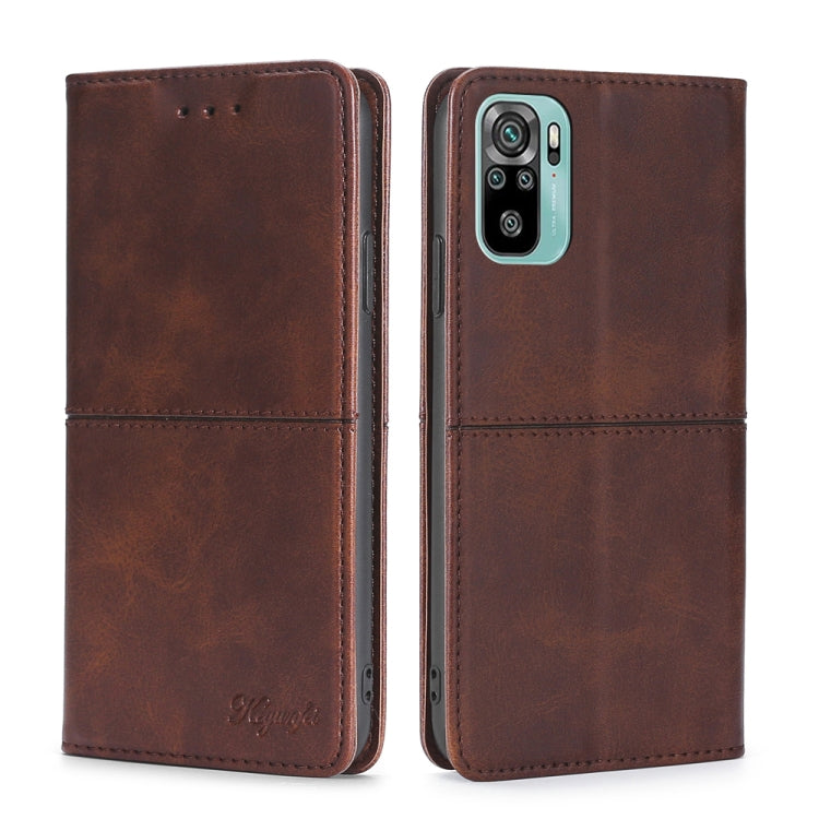 Cow Texture Magnetic Leather Phone Case