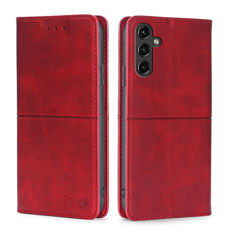 Cow Texture Magnetic Leather Phone Case