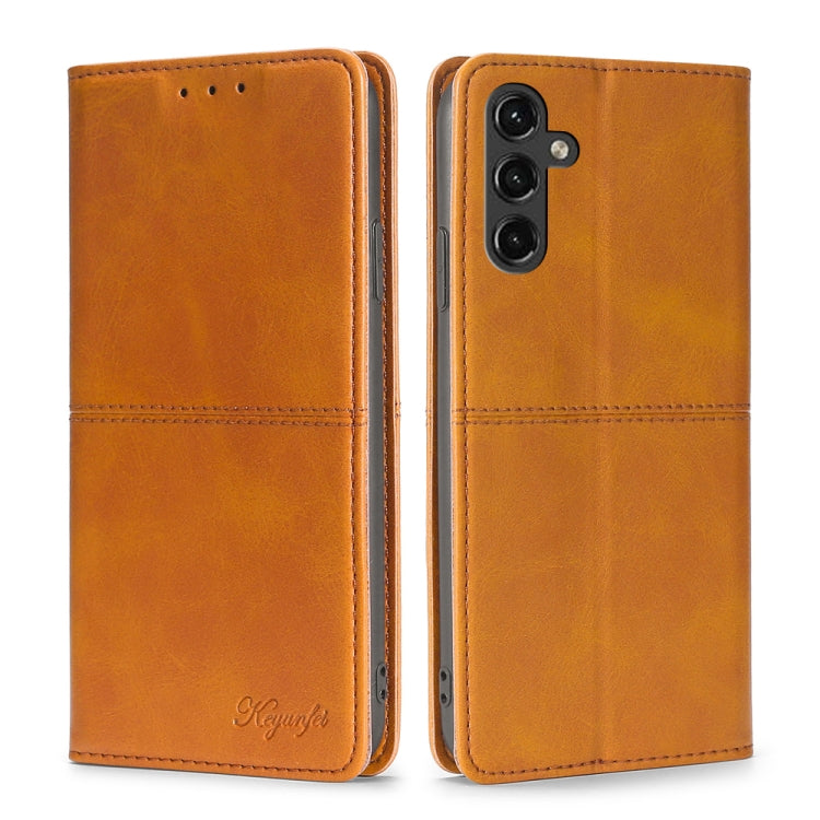 Cow Texture Magnetic Leather Phone Case