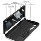 GKK Magnetic Fold Full Coverage Anti Peep Phone Case