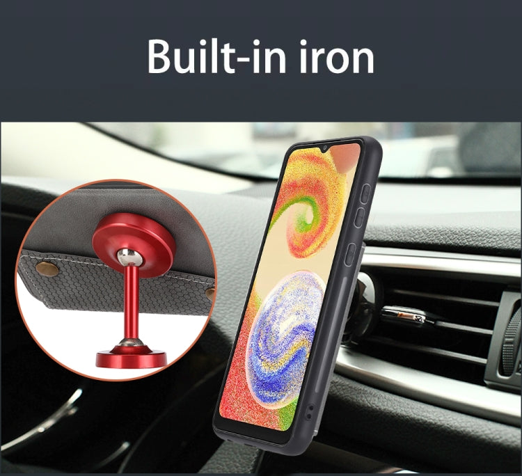 Double Buckle Card Slots Magnetic Phone Case