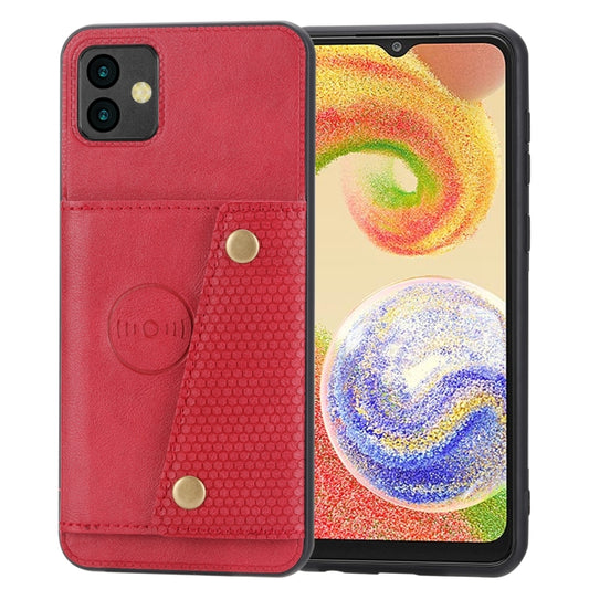 Double Buckle Card Slots Magnetic Phone Case