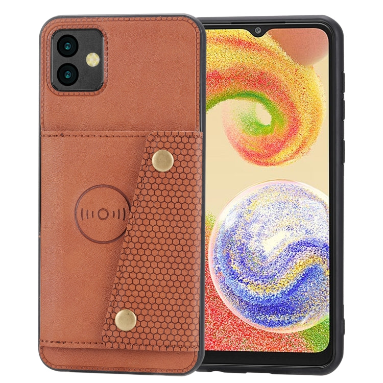 Double Buckle Card Slots Magnetic Phone Case