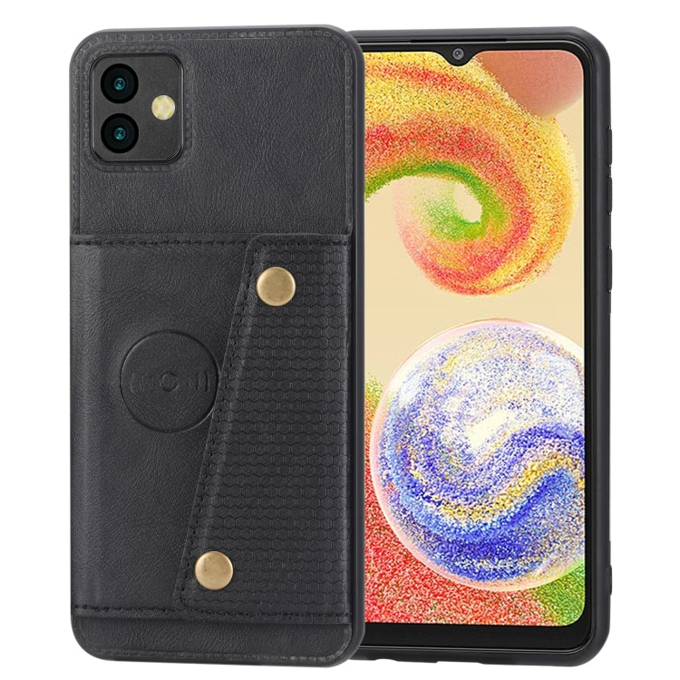 Double Buckle Card Slots Magnetic Phone Case