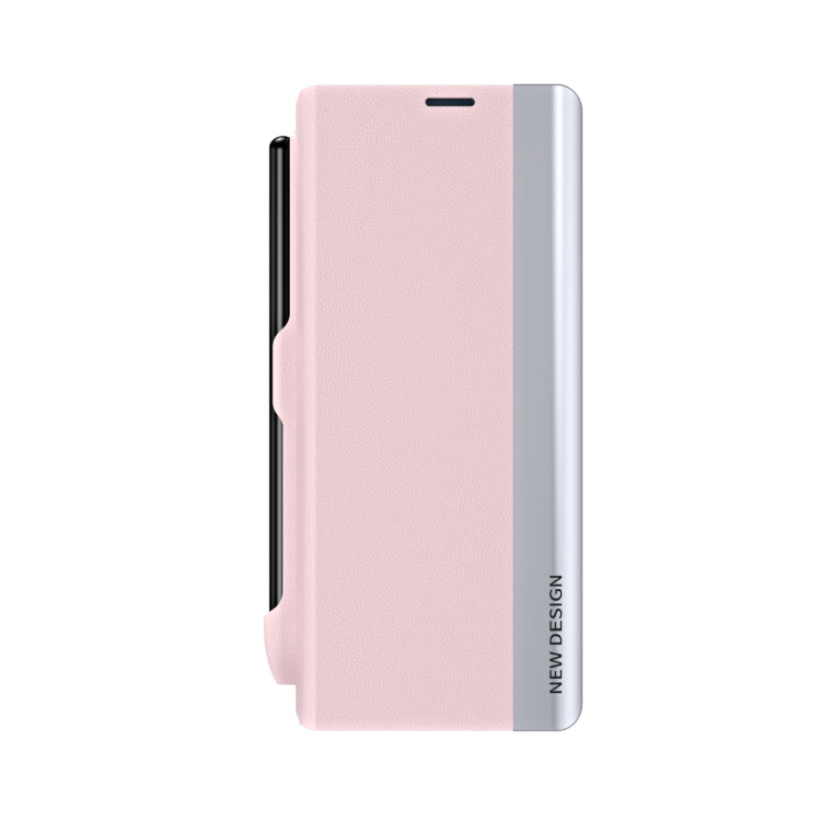 Shockproof Full Coverage Leather Phone Case with Pen Slot