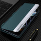 Shockproof Full Coverage Leather Phone Case with Pen Slot