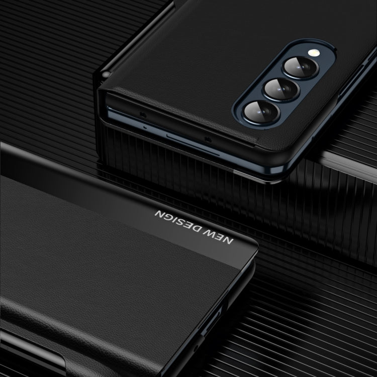 Shockproof Full Coverage Leather Phone Case with Pen Slot