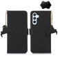Genuine Leather Magnetic RFID Leather Phone Case