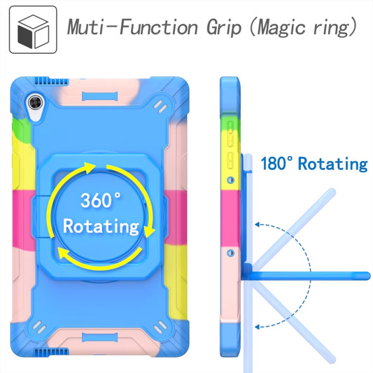 Silicone + PC Bracelet Holder Tablet Case