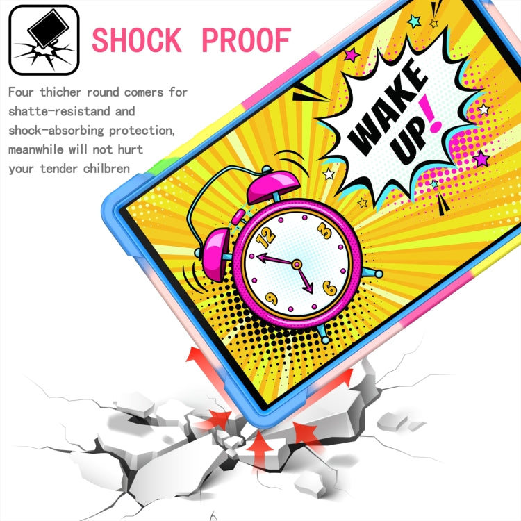 Silicone + PC Bracelet Holder Tablet Case