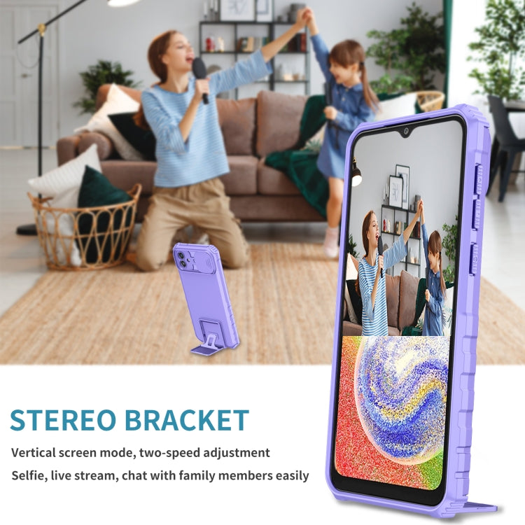 Stereoscopic Holder Sliding Camshield Phone Case