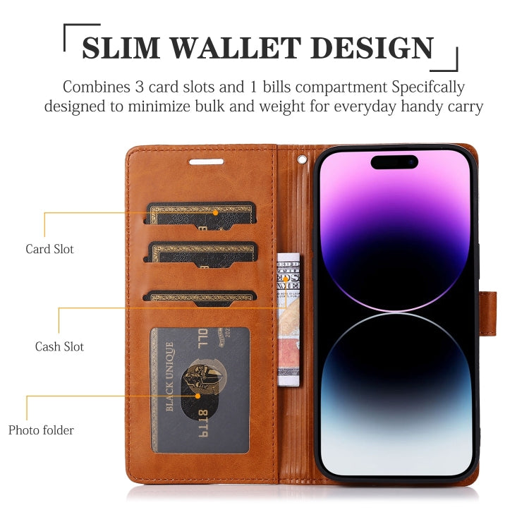 Splicing Leather Phone Case