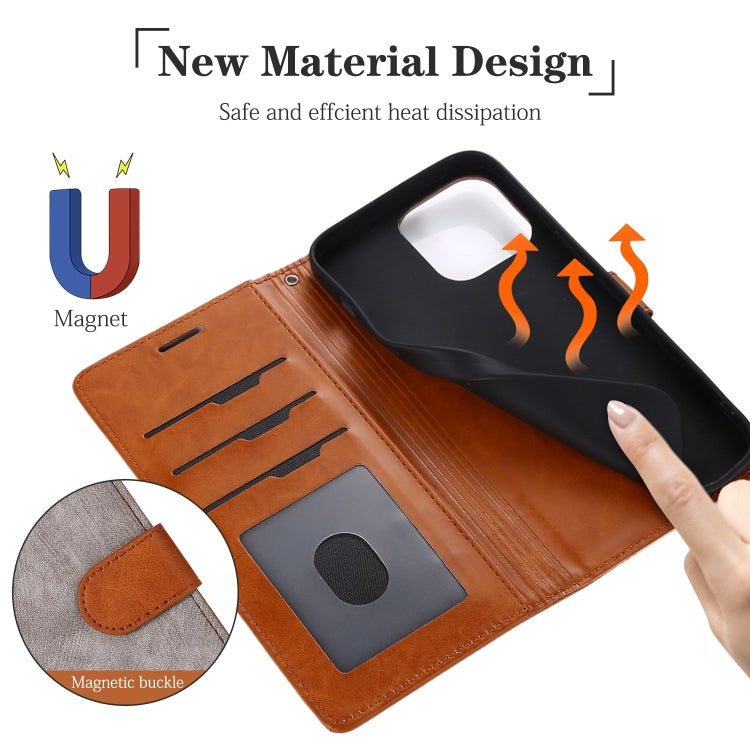 Splicing Leather Phone Case