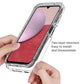 Transparent Gradient Color TPU + PC Protective Phone Case