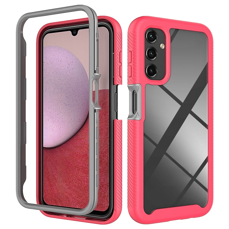 Two-layer Integrated Transparent TPU + PC Protective Phone Case