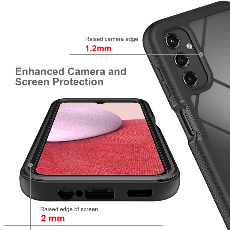 Two-layer Integrated Transparent TPU + PC Protective Phone Case