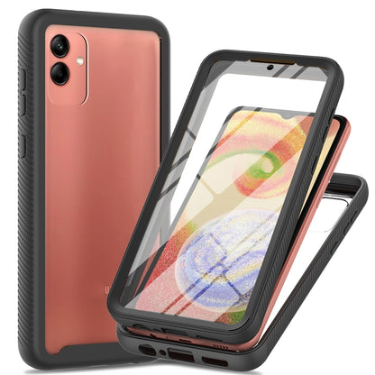 Two-layer Integrated Transparent TPU + PC + PET Protective Phone Case